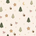 Christmas Forest Baby Blanket