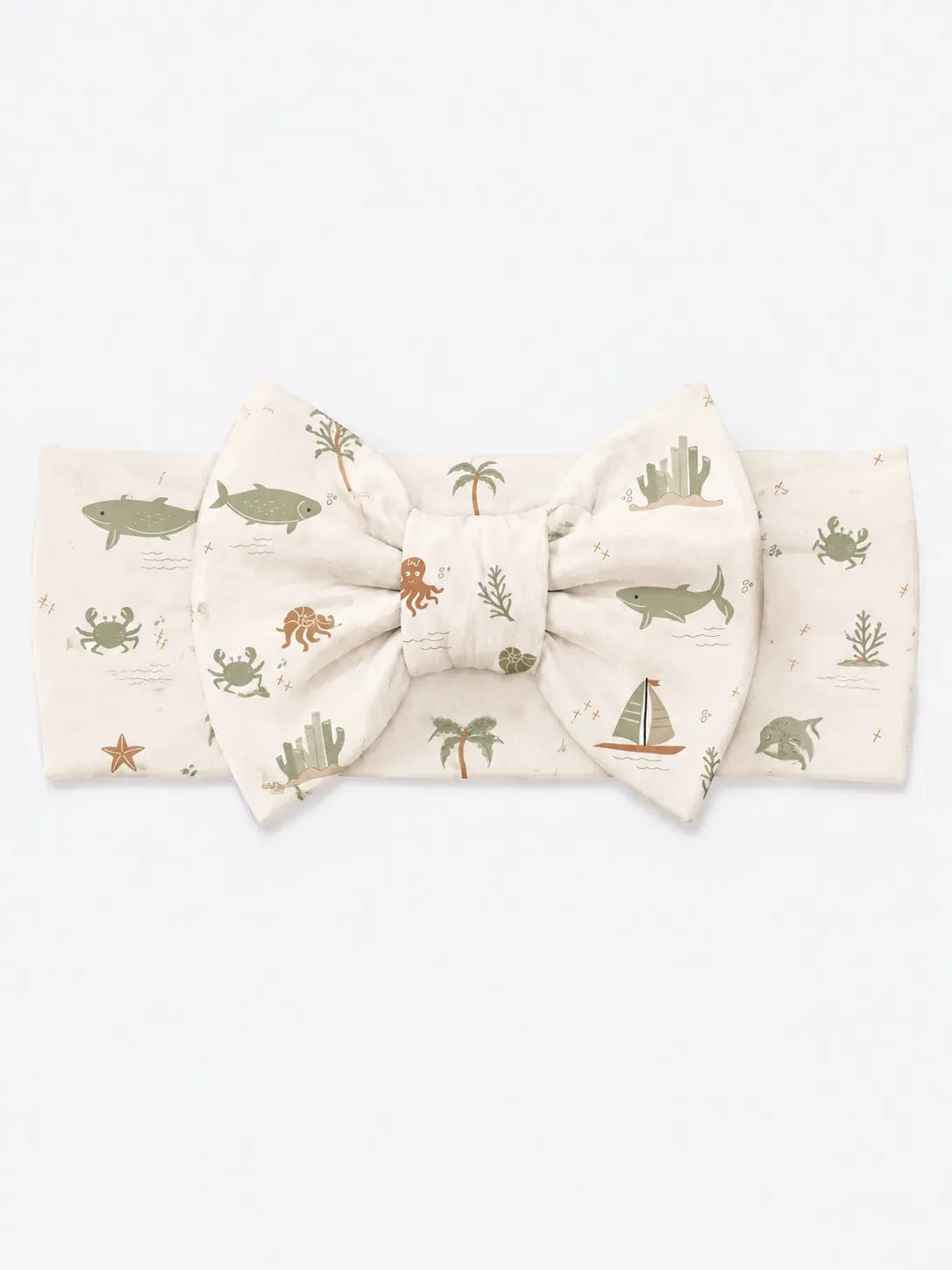 Coastal Friends bamboo bow headband by MossiBaby