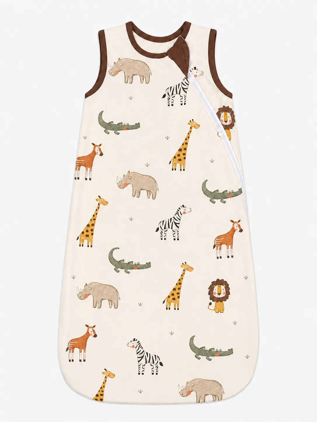 Safari Friends bamboo sleep bag by MossiBaby