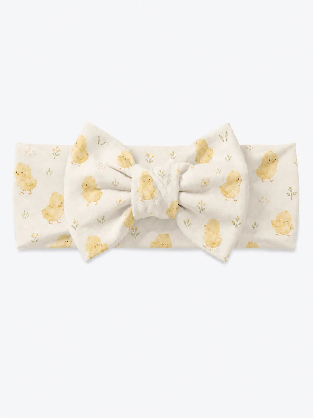 Little Chicks bamboo bow headband by MossiBaby