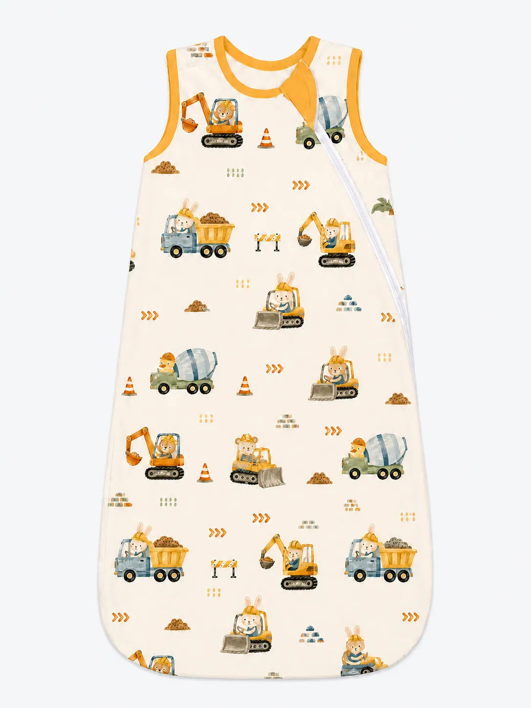 Construction Crew bamboo sleep bag by MossiBaby