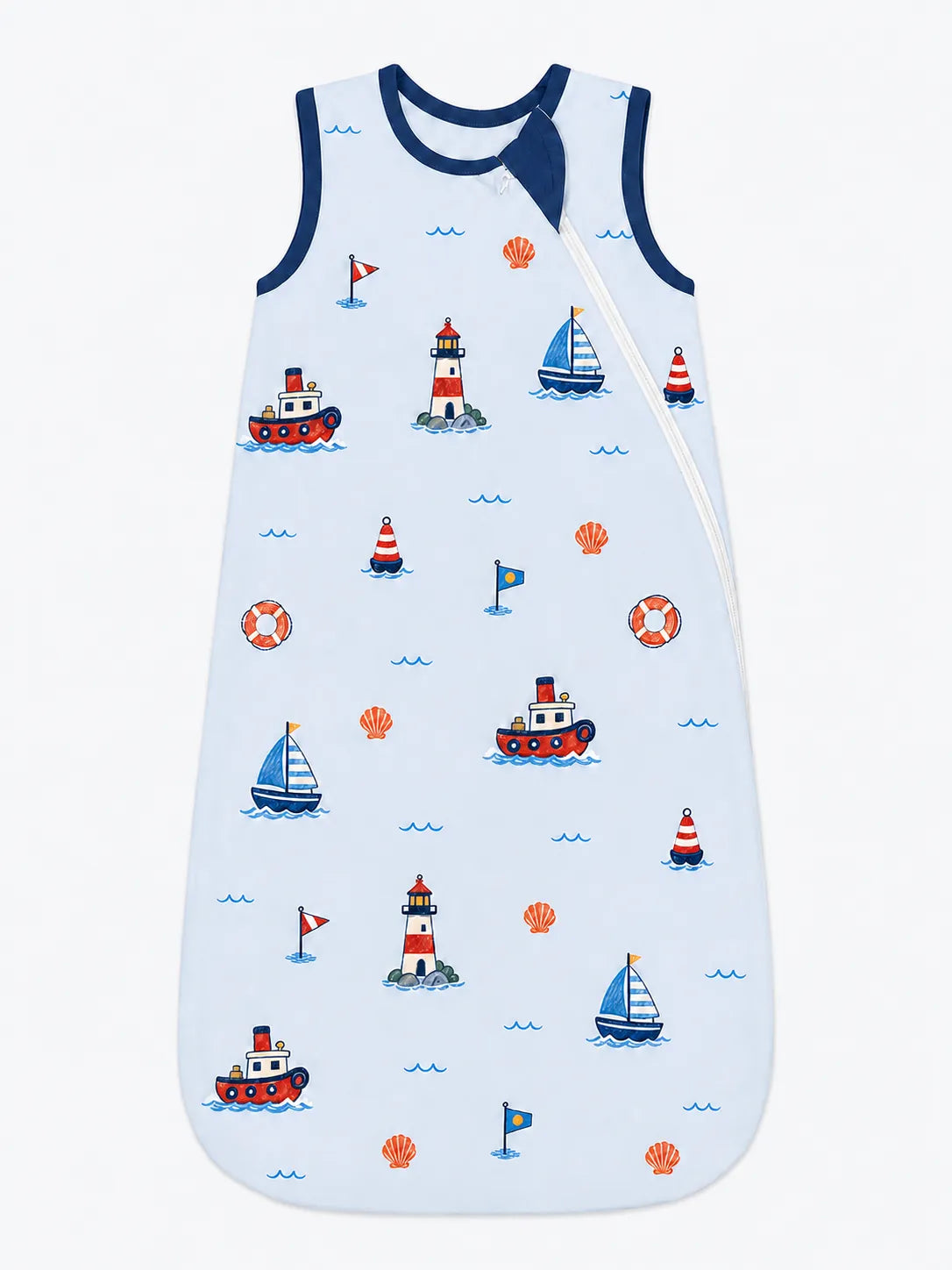 Sail Away bamboo sleep bag by MossiBaby