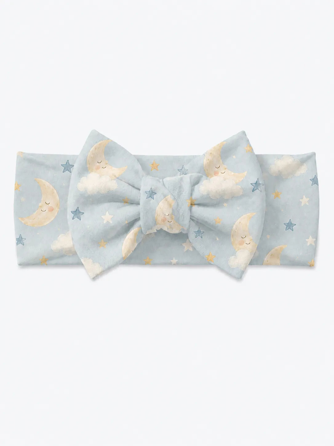 Moonlit Dreams bamboo bow headband by MossiBaby