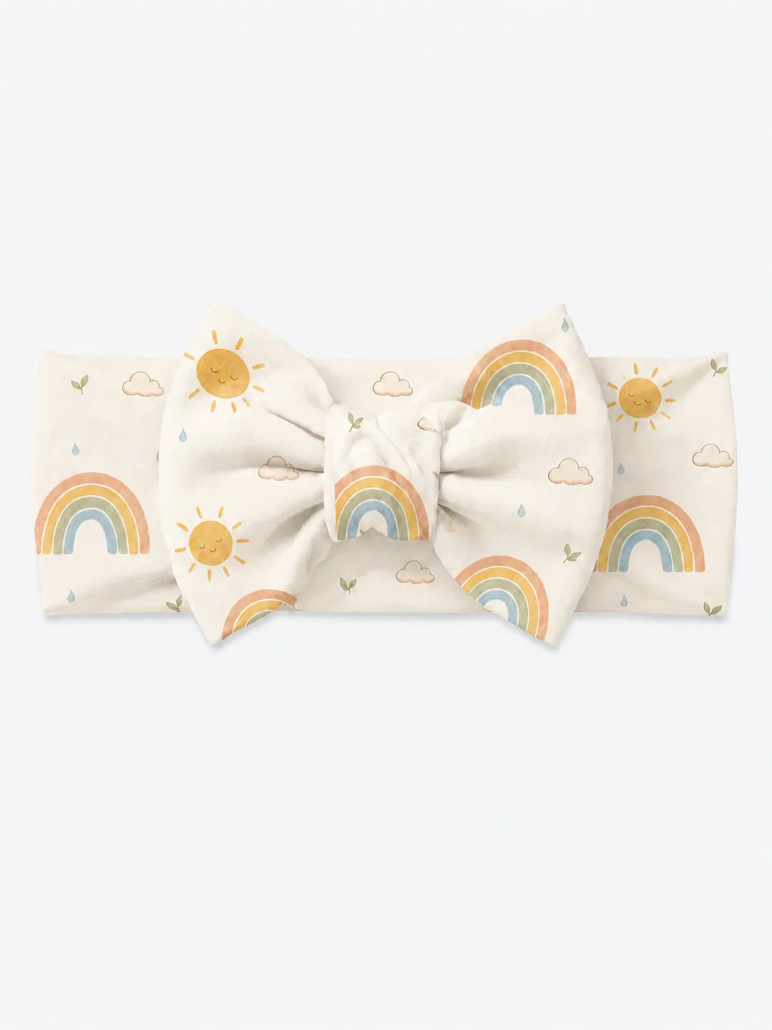 Sunny Skies bamboo bow headband by MossiBaby