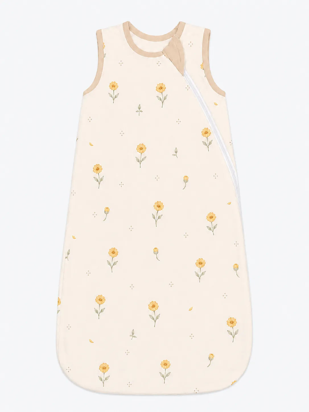 Golden Bloom bamboo sleep bag by MossiBaby