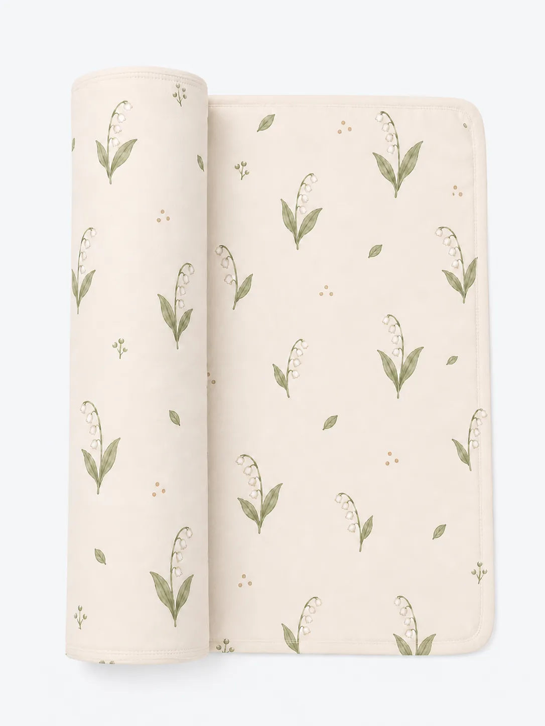 Little Botanicals bamboo swaddle blanket by MossiBaby