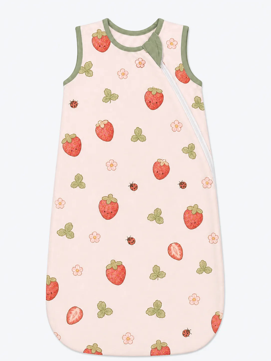 Strawberry Fields bamboo sleep bag by MossiBaby