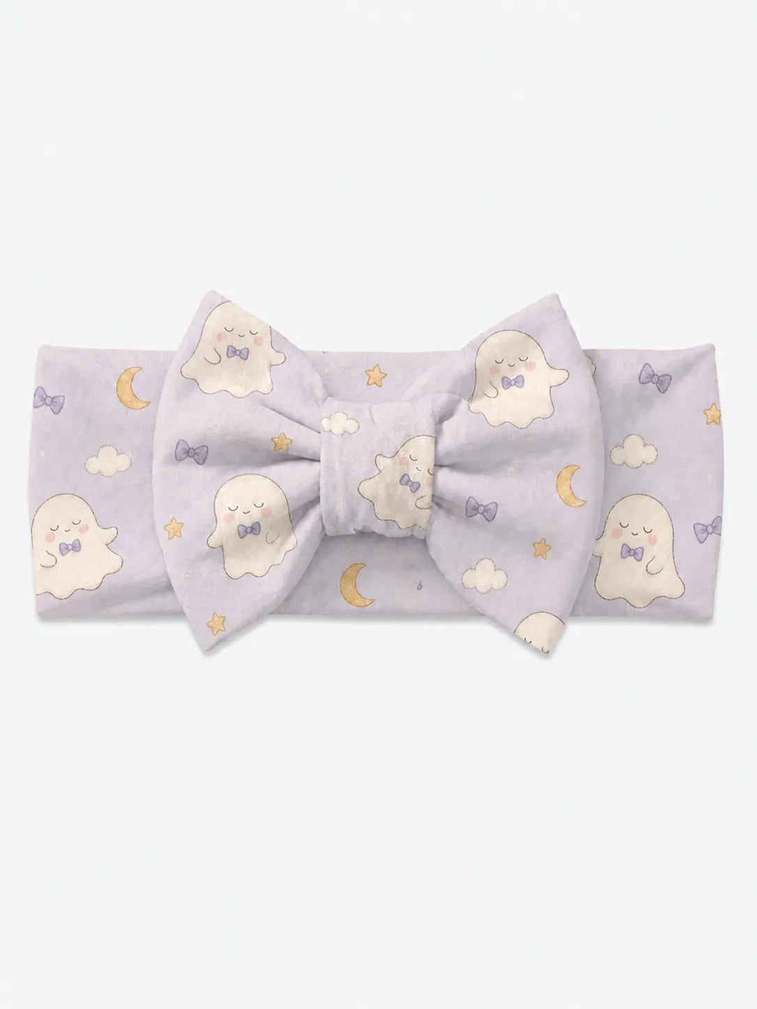 Boo & Moon bamboo bow headband by MossiBaby