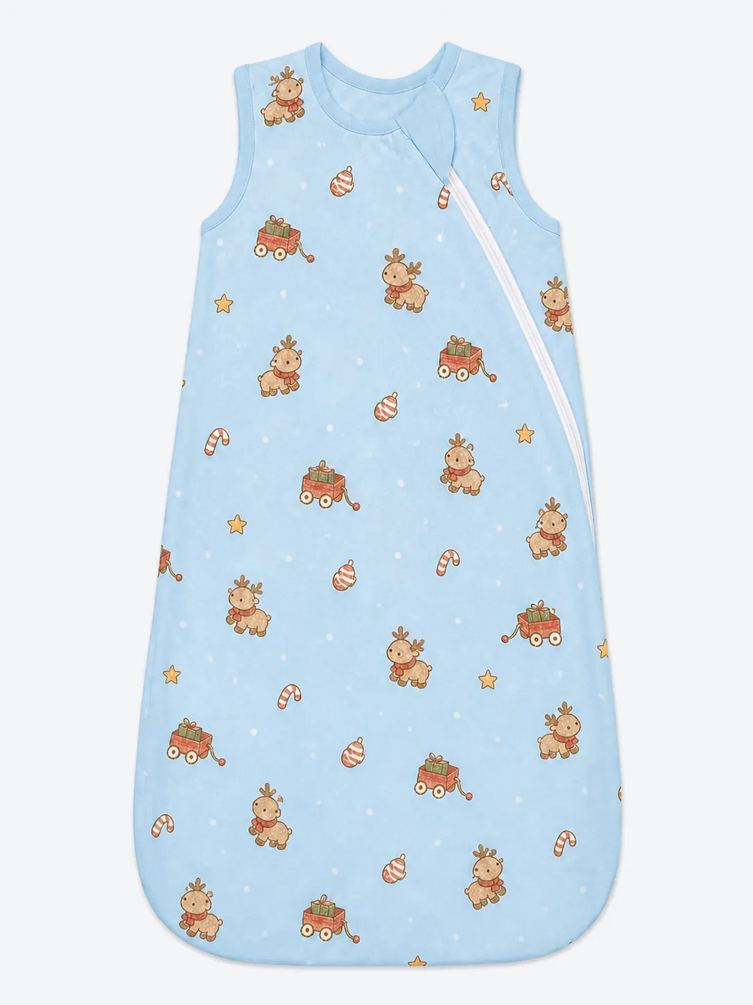 Reindeer Ride bamboo sleep bag by MossiBaby