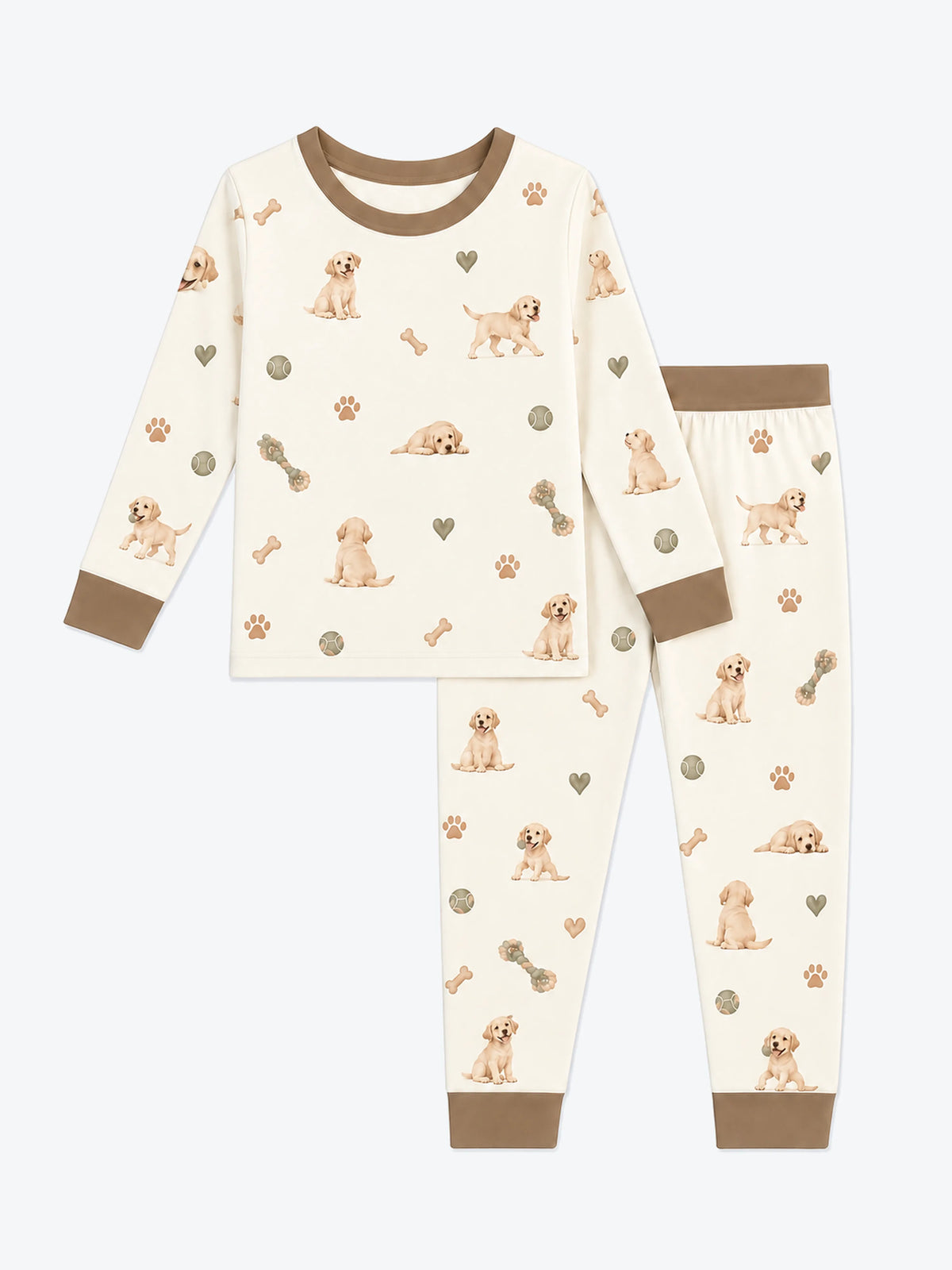 Little Labradors Long Sleeve Pajama Set