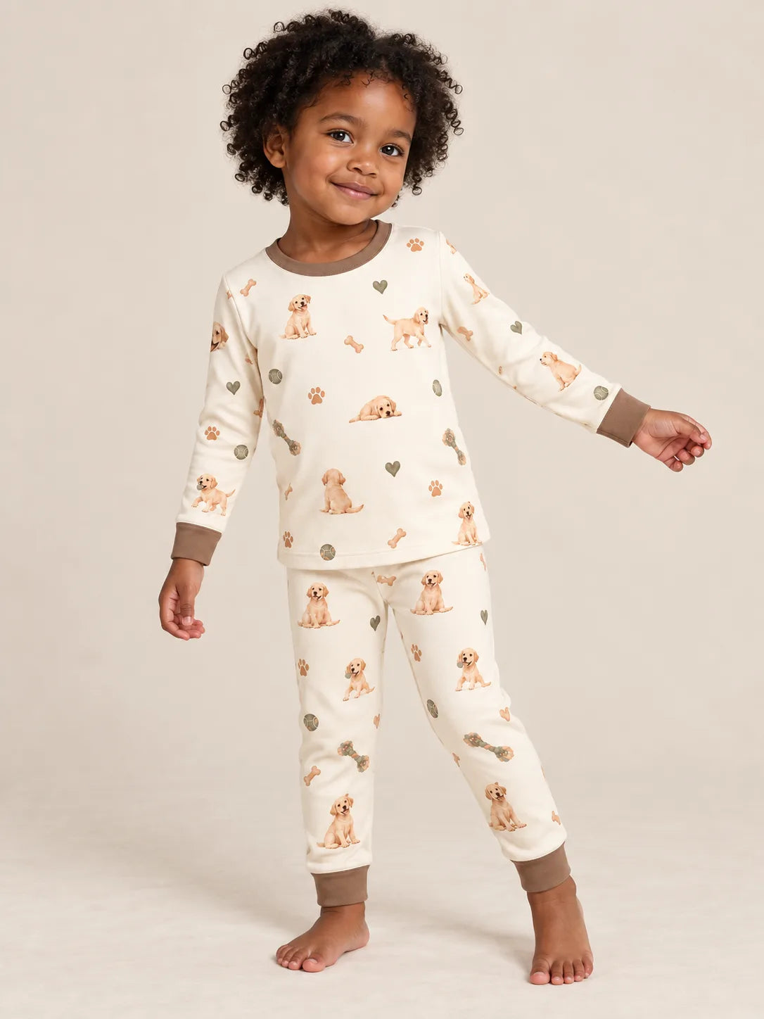 Little Labradors Long Sleeve Pajama Set