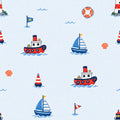 Sail Away Baby Blanket
